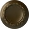 Ekena Millwork Carlsbad Ceiling Medallion (Fits Canopies up to 7 7/8"), Hand-Painted Brass, 12 1/2"OD x 1 1/2"P CM12CABRS - alternate 1